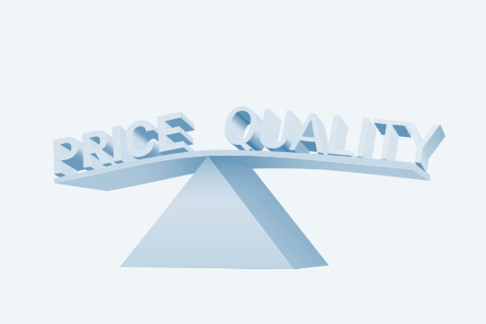 price and quality