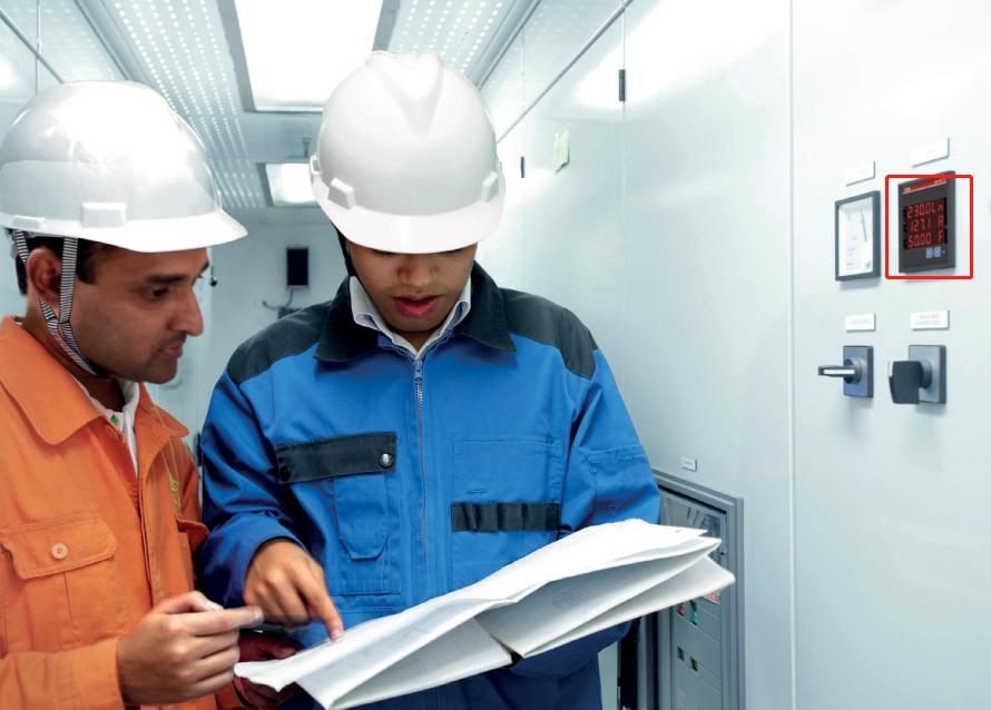 ABB Multifunction meter used in switchgear