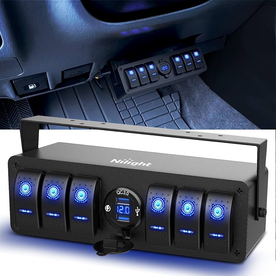 Rocker switch application in Automotive Electronics